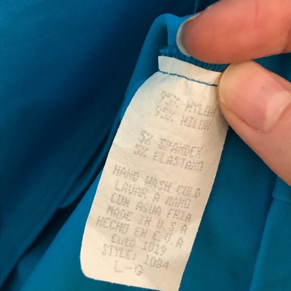 Forever 21 blue top w/belly button cut out Size L - Picture 8 of 13